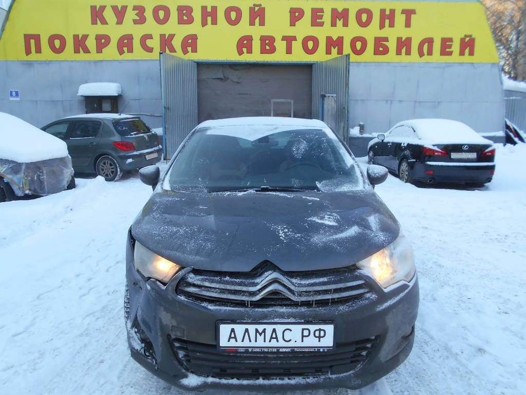 Покраска Citroen C4 🚗 Ситроен С4 | Москва | ВАО 👍 Алмас